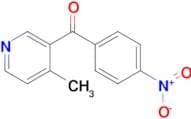 4-Methyl-3-(4-nitrobenzoyl)pyridine
