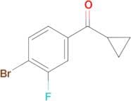 4-Bromo-3-fluorophenyl cyclopropyl ketone