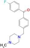 4-fluoro-4'-(4-methylpiperazinomethyl) benzophenone
