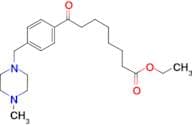 Ethyl 8-[4-(4-methylpiperazinomethyl)phenyl]-8-oxooctanoate