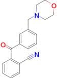 2-cyano-3'-morpholinomethyl benzophenone