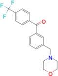 3-morpholinomethyl-4'-trifluoromethylbenzophenone