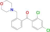 2,4-Dichloro-2'-morpholinomethyl benzophenone