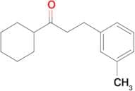 Cyclohexyl 2-(3-methylphenyl)ethyl ketone