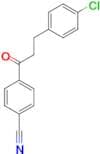 3-(4-chlorophenyl)-4'-cyanopropiophenone
