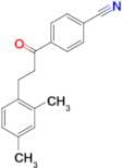 4'-cyano-3-(2,4-dimethylphenyl)propiophenone