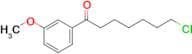 7-chloro-1-(3-methoxyphenyl)-1-oxoheptane