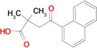 2,2-Dimethyl-4-(1-naphthyl)-4-oxobutyric acid