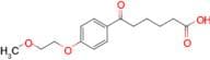 6-[4-(2-Methoxyethoxy)phenyl]-6-oxohexanoic acid