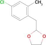 4-Chloro-2-methyl (1,3-dioxolan-2-ylmethyl)benzene