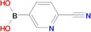 (6-Cyanopyridin-3-yl)boronic acid