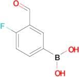 4-Fluoro-3-formylphenylboronic acid