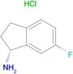 (R)-6-Fluoroindan-1-ylamine hydrochloride