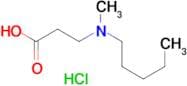 3-(Methyl(pentyl)amino)propanoic acid hydrochloride