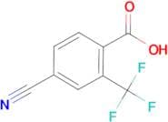 4-Cyano-2-(trifluoromethyl)benzoic acid