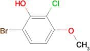 6-Bromo-2-chloro-3-methoxyphenol