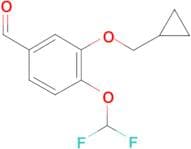4-(Difluoromethoxy)-3-(cyclopropylmethoxy)benzaldehyde