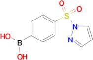 (4-((1H-Pyrazol-1-yl)sulfonyl)phenyl)boronic acid