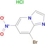 8-Bromo-6-nitroimidazo[1,2-a]pyridinehydrochloride