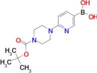 (6-(4-(tert-Butoxycarbonyl)piperazin-1-yl)pyridin-3-yl)boronic acid