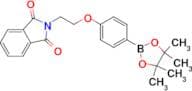 2-(2-(4-(4,4,5,5-Tetramethyl-1,3,2-dioxaborolan-2-yl)phenoxy)ethyl)isoindoline-1,3-dione