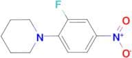 (2-Fluoro-4-nitrophenyl)piperidine
