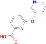 6-(Pyridin-3-yloxy)pyridine-2-carboxylic acid