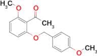 1-(2-Methoxy-6-((4-methoxybenzyl)oxy)phenyl)ethanone