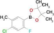 2-(4-Chloro-2-fluoro-5-methylphenyl)-4,4,5,5-tetramethyl-1,3,2-dioxaborolane