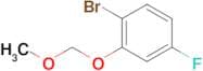 1-Bromo-4-fluoro-2-(methoxymethoxy)benzene