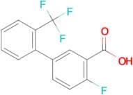 4-Fluoro-2'-(trifluoromethyl)-[1,1'-biphenyl]-3-carboxylic acid