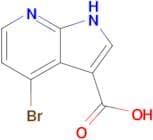 4-Bromo-1H-pyrrolo[2,3-b]pyridine-3-carboxylic acid