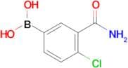 (3-Carbamoyl-4-chlorophenyl)boronic acid