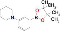 1-(3-(4,4,5,5-Tetramethyl-1,3,2-dioxaborolan-2-yl)phenyl)piperidine