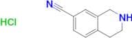 1,2,3,4-Tetrahydroisoquinoline-7-carbonitrile hydrochloride