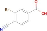 3-Bromo-4-cyanobenzoic acid