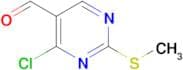 4-Chloro-2-(methylthio)pyrimidine-5-carbaldehyde
