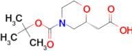 (R)-N-Boc-Morpholine-2-acetic acid