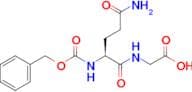 (S)-2-(5-Amino-2-(((benzyloxy)carbonyl)amino)-5-oxopentanamido)acetic acid