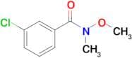 3-Chloro-N-methoxy-N-methylbenzamide