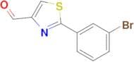 2-(3-Bromophenyl)thiazole-4-carbaldehyde