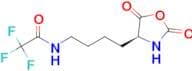 (S)-N-(4-(2,5-Dioxooxazolidin-4-yl)butyl)-2,2,2-trifluoroacetamide