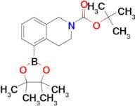 Tert-Butyl 5-(4,4,5,5-tetramethyl-1,3,2-dioxaborolan-2-yl)-3,4-dihydroisoquinoline-2(1H)-carboxyla…