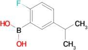 (2-Fluoro-5-isopropylphenyl)boronic acid