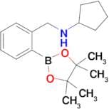 N-(2-(4,4,5,5-Tetramethyl-1,3,2-dioxaborolan-2-yl)benzyl)cyclopentanamine