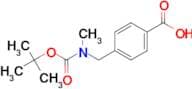 4-(((tert-Butoxycarbonyl)(methyl)amino)methyl)benzoic acid