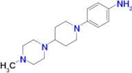 4-(4-(4-Methylpiperazin-1-yl)piperidin-1-yl)aniline