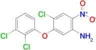 4-Chloro-5-(2,3-dichlorophenoxy)-2-nitroaniline