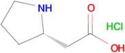 (S)-2-(Pyrrolidin-2-yl)acetic acid hydrochloride