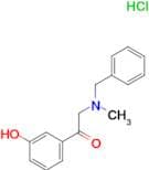 2-(Benzyl(methyl)amino)-1-(3-hydroxyphenyl)ethanone hydrochloride